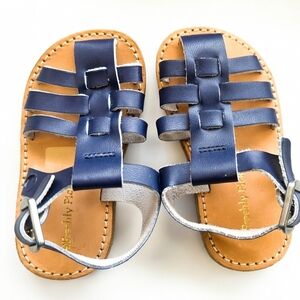 Freshly Picked Navy Kids Sandals